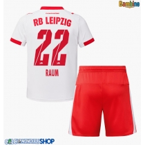 Maglie da calcio RB Leipzig David Raum #22 Prima Maglia Bambino 2025-26 Manica Corta + Pantaloni corti)
